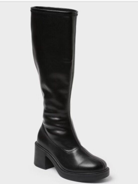 Wild Fable Shoes - Wilf Fable - Danika Tall Combat Boots - Black